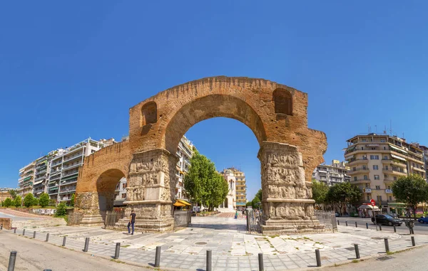 Thessaloniki Yunanistan Temmuz 2018 Galerius Arch Erken Yüzyıl Kuzey Yunanistan — Stok fotoğraf