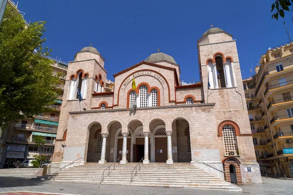 Thessalonique Grèce Juillet 2018 Vue Extérieure Église Naos Panagia Dexia — Photo