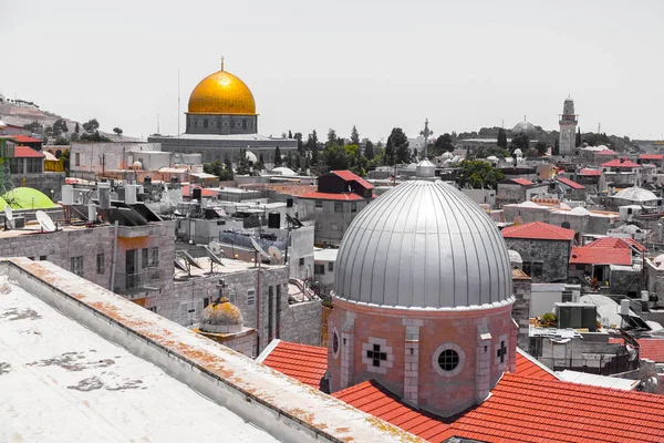Kudüs Eski Şehri Temple Mount Doğru Avusturyalı Darülaceze Dış Görünümünden — Stok fotoğraf