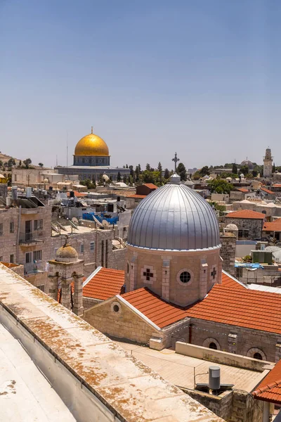 Jerusalem Srail Haziran 2018 Dış Görünümden Kudüs Eski Şehri Temple — Stok fotoğraf