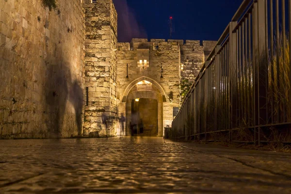 Иерусалим Израиль Июня 2018 Года Древние Улицы Здания Старом Городе — стоковое фото