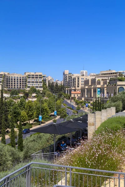 Иерусалим Израиль Июня 2018 Года Городской Пейзаж Иерусалима Пределами Старых — стоковое фото