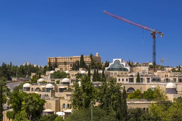 Jerusalem Israel June 2018 Cityscape Jerusalem City Old City Walls — Stock Photo, Image