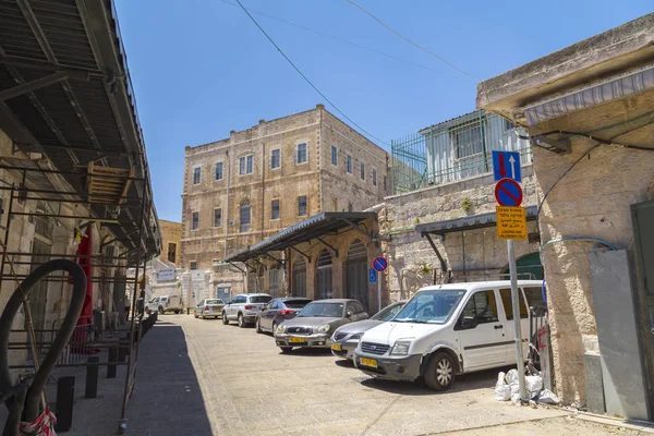 Jerusalem Srail Haziran 2018 Eski Sokaklar Binalar Kudüs Eski Şehri — Stok fotoğraf