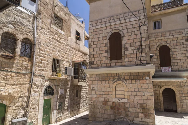 Jerusalén Israel Junio 2018 Antiguas Calles Edificios Ciudad Vieja Jerusalén — Foto de Stock