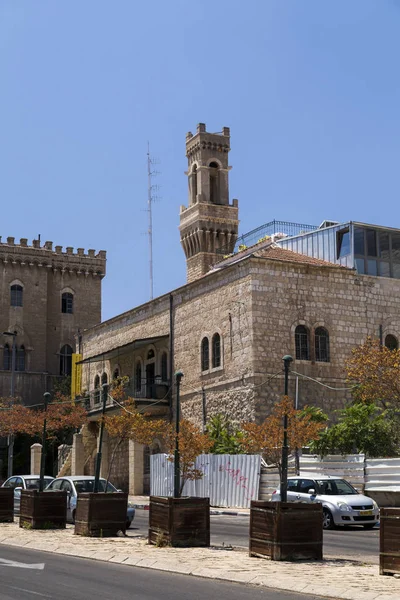 Jerusalem Israel June 2018 Historical Italian Hospital Jaffa Shivtei Yisrael — Stock Photo, Image