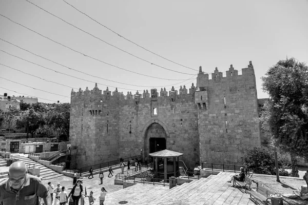 Иерусалим Израиль Июня 2018 Года Старый Город Иерусалим Вид Знаменитых — стоковое фото