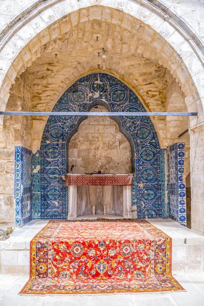 Jerusalem Israel June 2018 Armenian Tiles Beautiful Decorations Armenin Convent — Stock Photo, Image