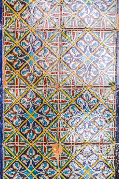 Armenian Tiles Beautiful Decorations Armenin Convent Jerusalem Israel — Stock Photo, Image