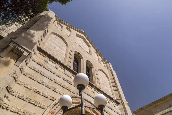 Exterior Church Dormition Abbey Mount Zion Jerusalem Israel — Stock Photo, Image