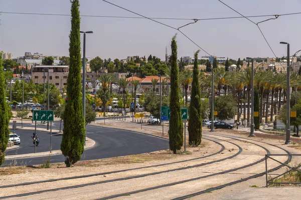 Jerusalén Israel Junio 2018 Paisaje Urbano Ciudad Jerusalén Fuera Las — Foto de Stock