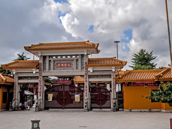 Szanghaj Chiny Lipca 2014 Qibao Świątyni Pagodzie Starożytnego Miasta Qibao — Zdjęcie stockowe