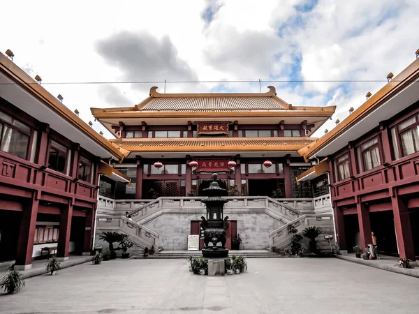 Shanghai China July 2014 Qibao Temple Pagoda Qibao Ancient Town — Stockfoto