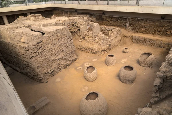 Třetí Ephorate Athén Starožitností Vlády Císaře Hadrian Excavated Archeologické Naleziště — Stock fotografie