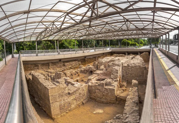 Terzo Ephorate Atene Antichità Durante Regno Dell Imperatore Hadrian Excavated — Foto Stock