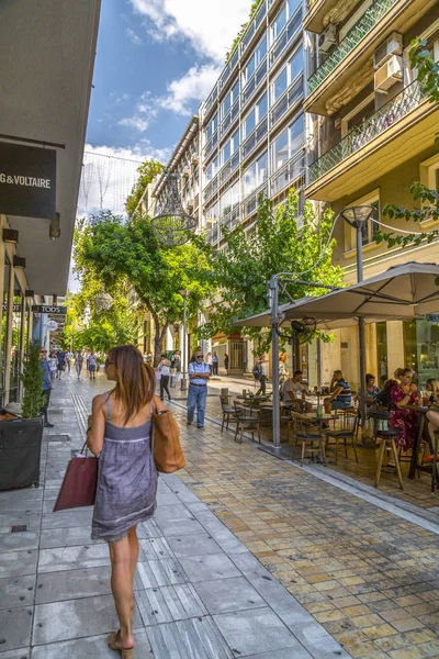 Athen Griechenland Juli 2018 Stadtansichten Aus Athen Der Hauptstadt Griechenlands — Stockfoto