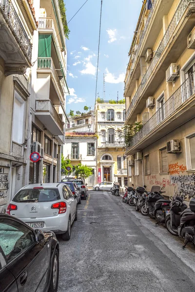 Atény Řecko Července 2018 Pohled Panoráma Athén Hlavní Město Řecka — Stock fotografie