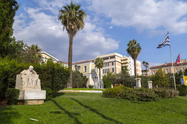 Athènes Grèce Juillet 2018 Vue Extérieure Académie Athènes Athènes Capitale — Photo