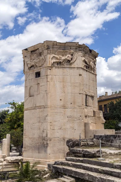 Roman Agora Plaka Bölgesi Atina Yunanistan Başkenti Roma Döneminde Inşa — Stok fotoğraf