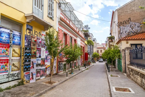 アテネ ギリシャ 2018年7月20日 ギリシャの首都アテネからの都市景観 一般建築と街並み — ストック写真