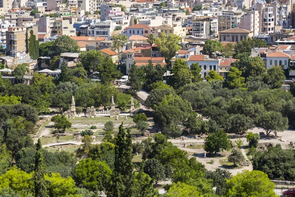 Athens Greece July 2018 Aerial View Athens Capital Greece Athens — Stock Photo, Image