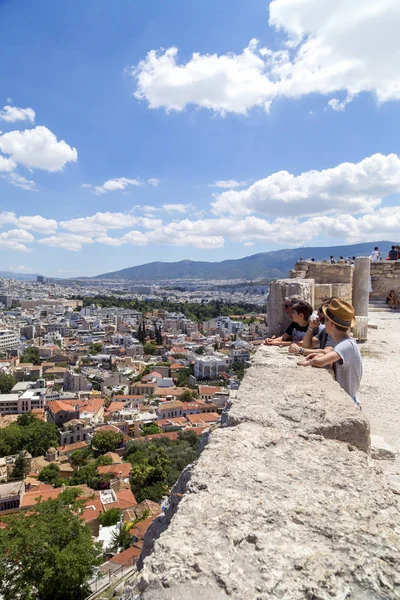 Athènes Grèce Juillet 2018 Vue Aérienne Athènes Capitale Grèce Athènes — Photo