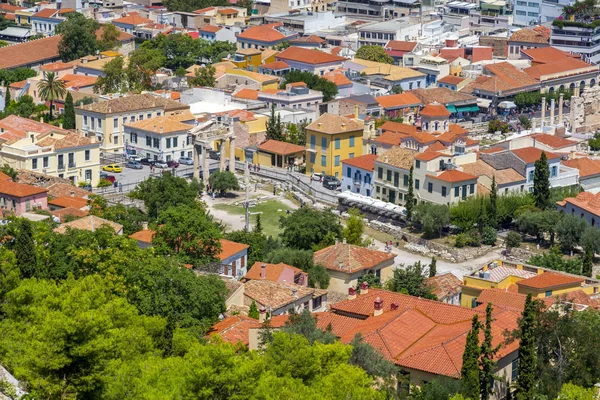 Athén Görögország 2018 Július Ősi Maradványai Római Agora Piactér Épült — Stock Fotó