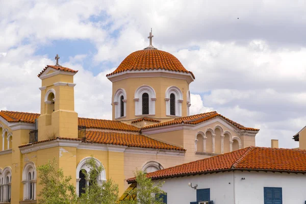 Strade Edifici Classici Nel Quartiere Plaka Atene Grecia Plaka Una — Foto Stock