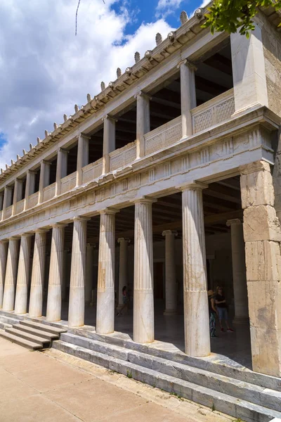 アテネ ギリシャ 2018 アッタロス アテネの Attolos アテネは 古代ギリシャ文明の重要な遺跡 — ストック写真