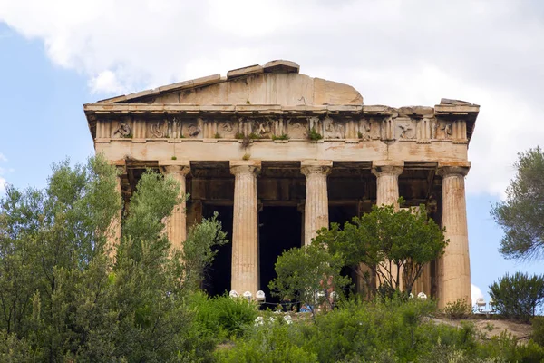 Atene Grecia Luglio 2018 Tempio Efesto Tempio Più Ben Conservato — Foto Stock