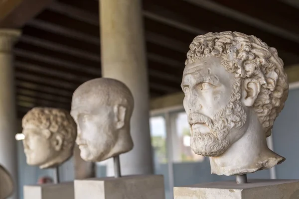Ancient Greek Sculpture Stoa Attolos Athens Athens Has Significant Remains — Stock Photo, Image