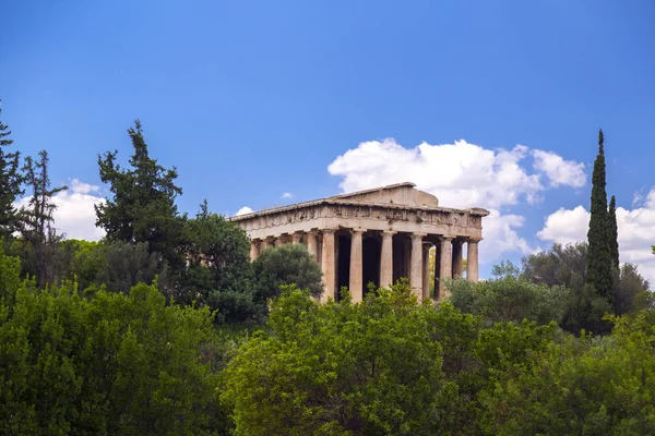 Tempio Efesto Tempio Più Ben Conservato Dell Antica Grecia Atene — Foto Stock