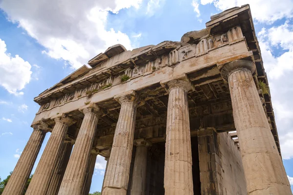 ヘファイストス神殿 古代ギリシャ アテネの最もよく保存された寺 — ストック写真