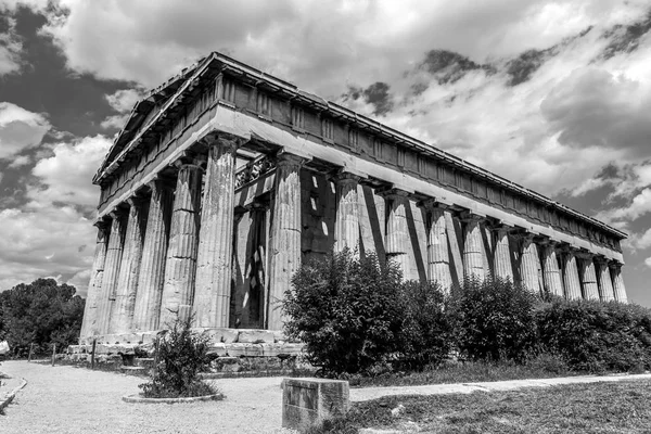 Héfaistův Chrám Nejvíce Zachovalý Chrám Starověkého Řecka Athény — Stock fotografie
