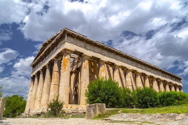 ヘファイストス神殿 古代ギリシャ アテネの最もよく保存された寺 — ストック写真