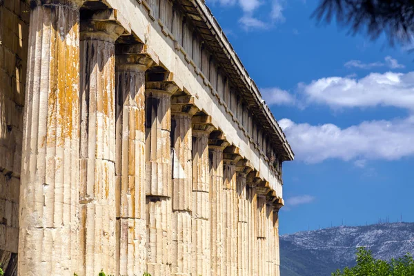 Templo Hefesto Templo Más Bien Conservado Antigua Grecia Atenas —  Fotos de Stock