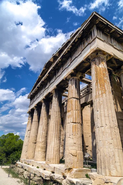 Tempel Des Hephaistos Der Besten Erhaltene Tempel Aus Dem Antiken — Stockfoto