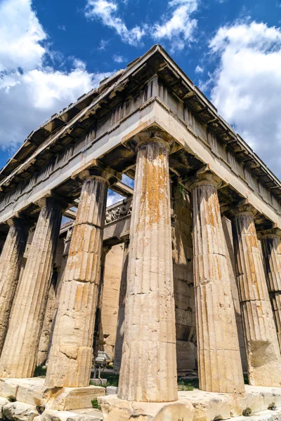 Héphaisztosz Templom Legtöbb Állapotban Fennmaradt Templom Ókori Görögország Athén — Stock Fotó