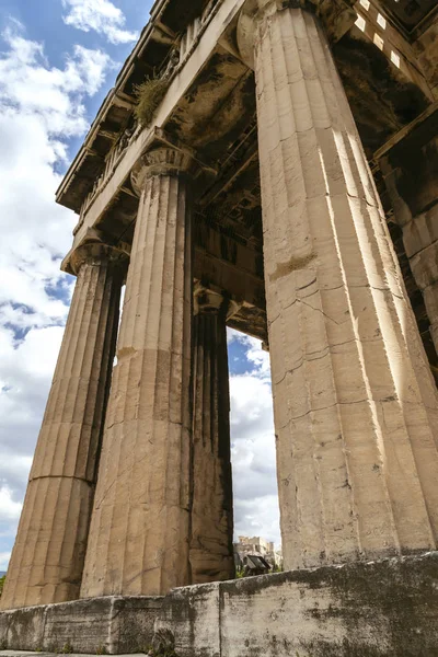 Templo Hefesto Templo Más Bien Conservado Antigua Grecia Atenas — Foto de Stock