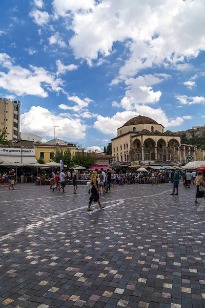 Athen Griechenland Juli 2018 Stadtansichten Aus Athen Der Hauptstadt Griechenlands — Stockfoto