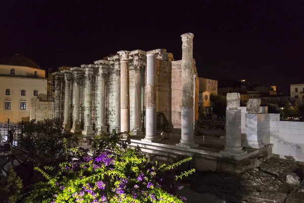 Atenas Grécia Julho 2018 Restos Antigos Ágora Romana Mercado Construído — Fotografia de Stock