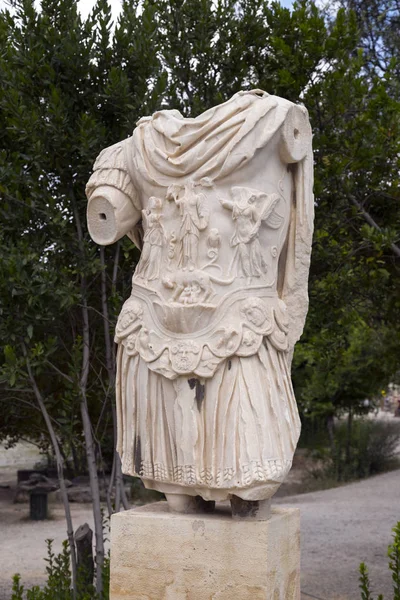 Ancient Greek Sculpture Stoa Attolos Athens Athens Has Significant Remains — Stock Photo, Image