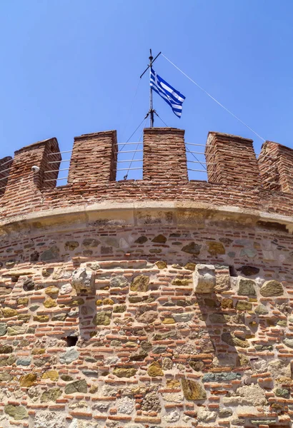 The White Tower of Thessaloniki, Greece — Stock Photo, Image