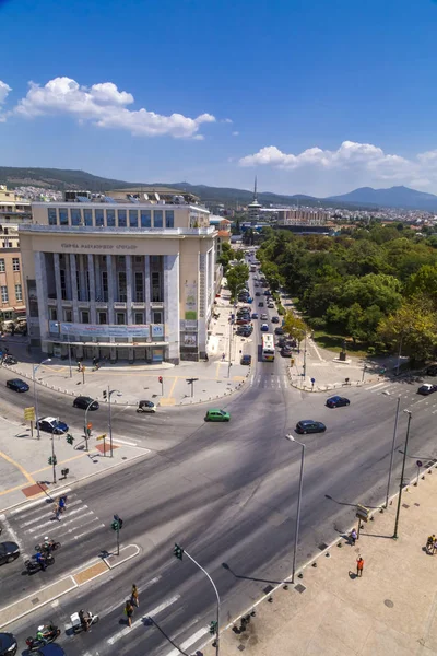 Vue de Thessalonique depuis la célèbre Tour Blanche, Grèce — Photo