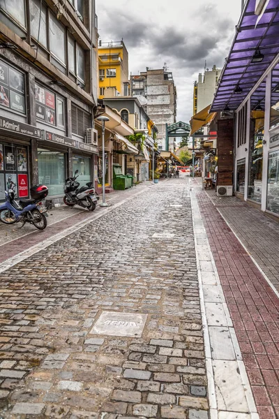 Vistas a la calle y arquitectura urbana en Tesalónica —  Fotos de Stock