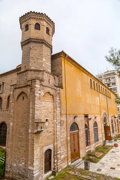 Exterior view of the Byzantince chuch of Hagia Sophia or Agias — Stock Photo, Image