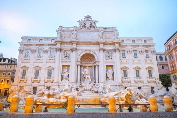 Trevi Fountain or Fontana di Trevi at Piazza Trevi, Rome — 스톡 사진