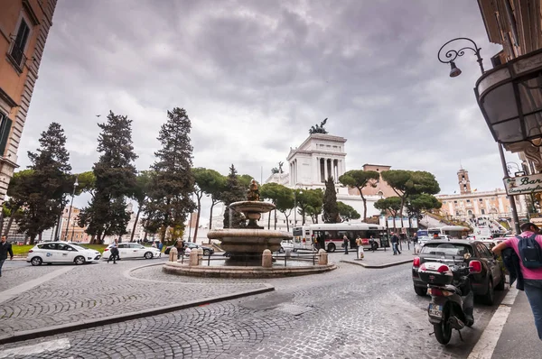 Il Vittoraino, monument to Victor Emmanuel, Rome — Stock Photo, Image