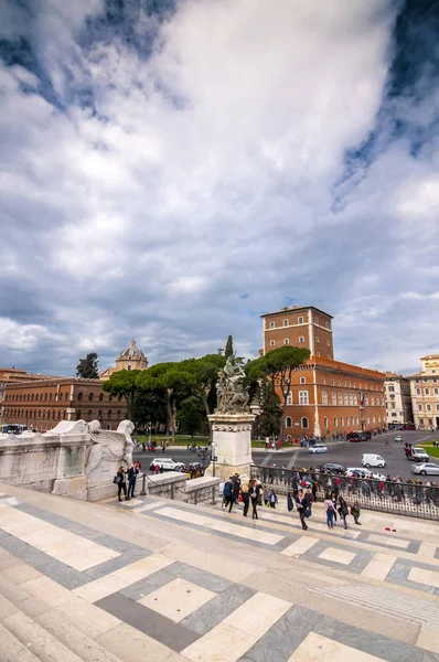 Il Vittoraino, monumento a Victor Emmanuel, Roma — Fotografia de Stock