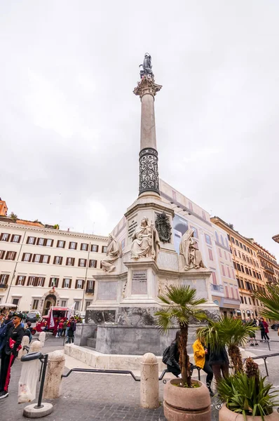 Colonna dell'Immacolata Concezione, Roma — Foto Stock
